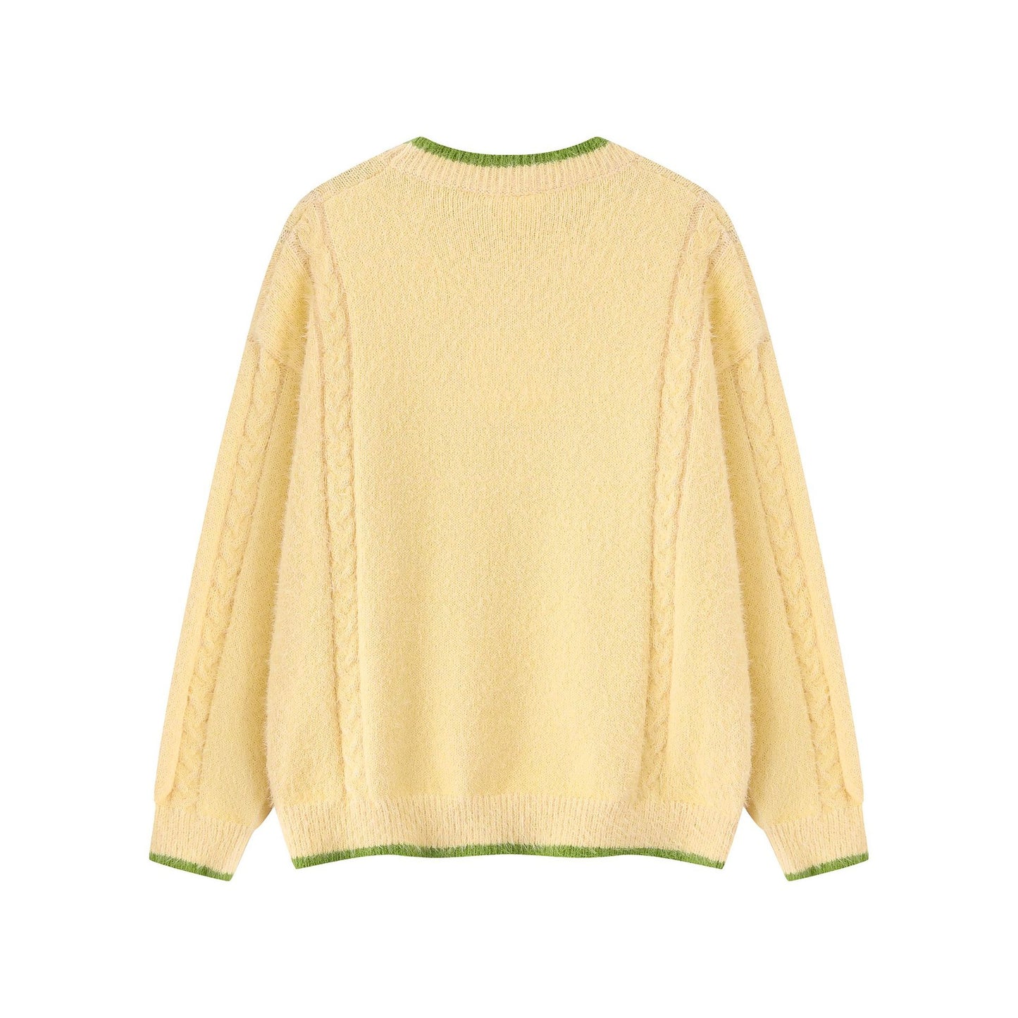 Lace knot sweater