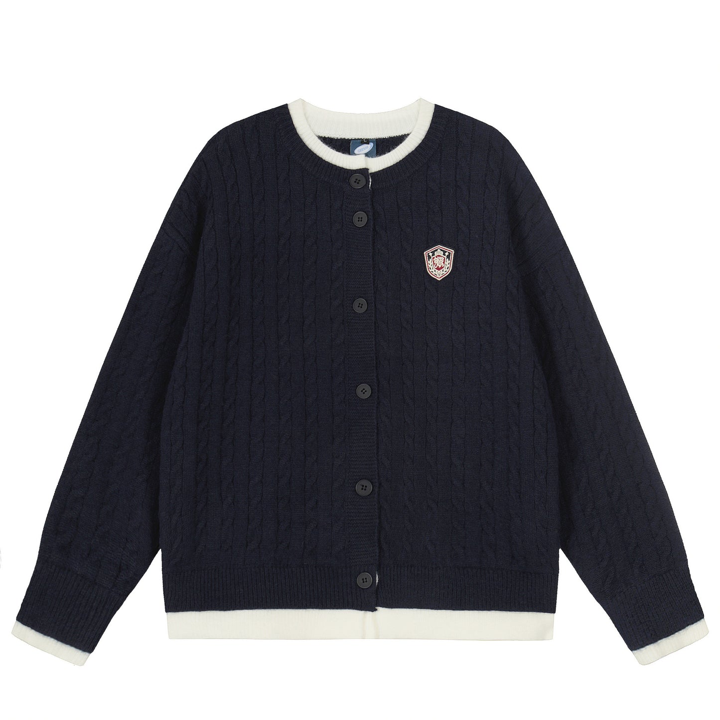 Badge unique cardigan jacket