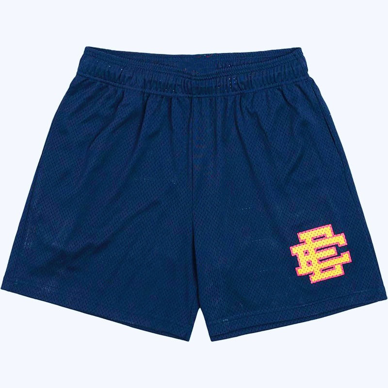 New Mens EE Mens Fitness Shorts Muscle Sports Running Quarters Mesh Breathable Shorts