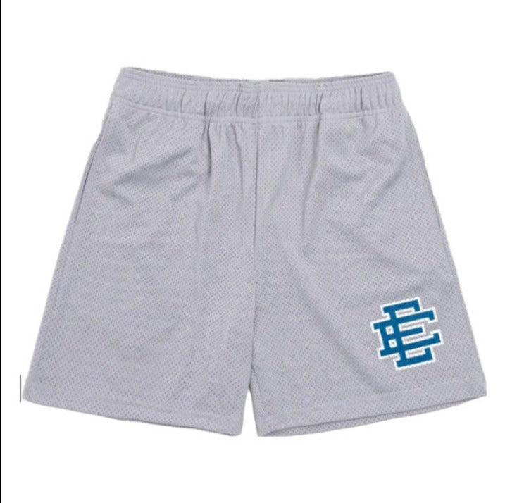 New Mens EE Mens Fitness Shorts Muscle Sports Running Quarters Mesh Breathable Shorts
