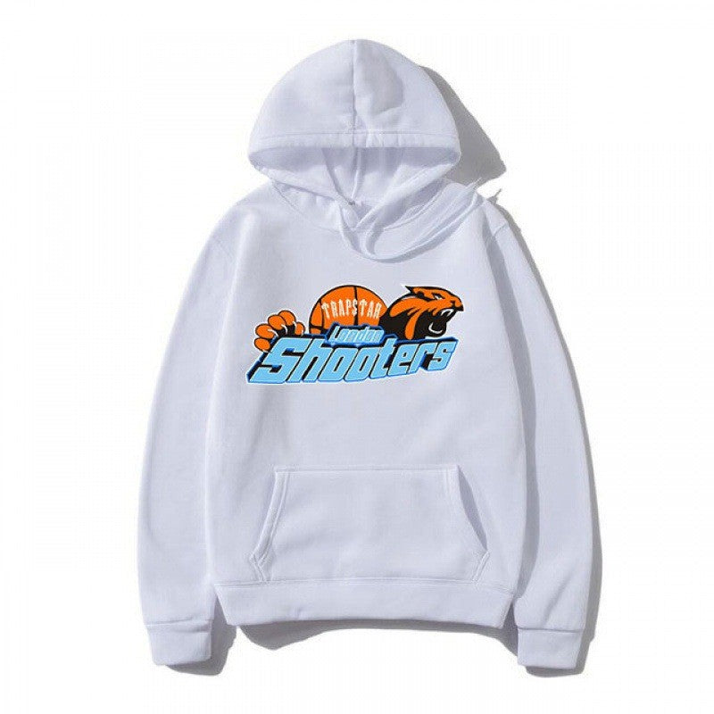 Hooded Sweatshirt Casual Loose Fit Long Sleeve Solid Color Pullover Top