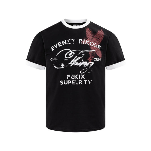 Letter graffiti T-shirt