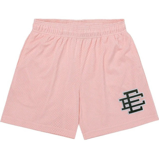 New Mens EE Mens Fitness Shorts Muscle Sports Running Quarters Mesh Breathable Shorts