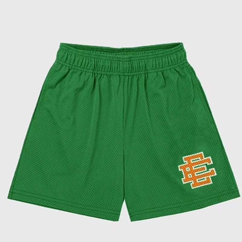 New Mens EE Mens Fitness Shorts Muscle Sports Running Quarters Mesh Breathable Shorts