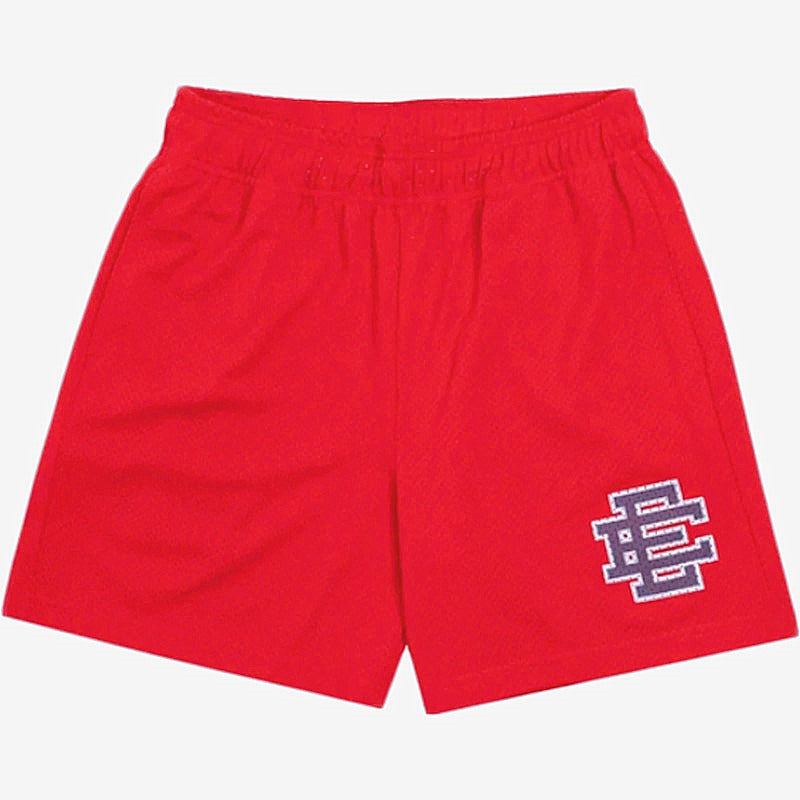 New Mens EE Mens Fitness Shorts Muscle Sports Running Quarters Mesh Breathable Shorts