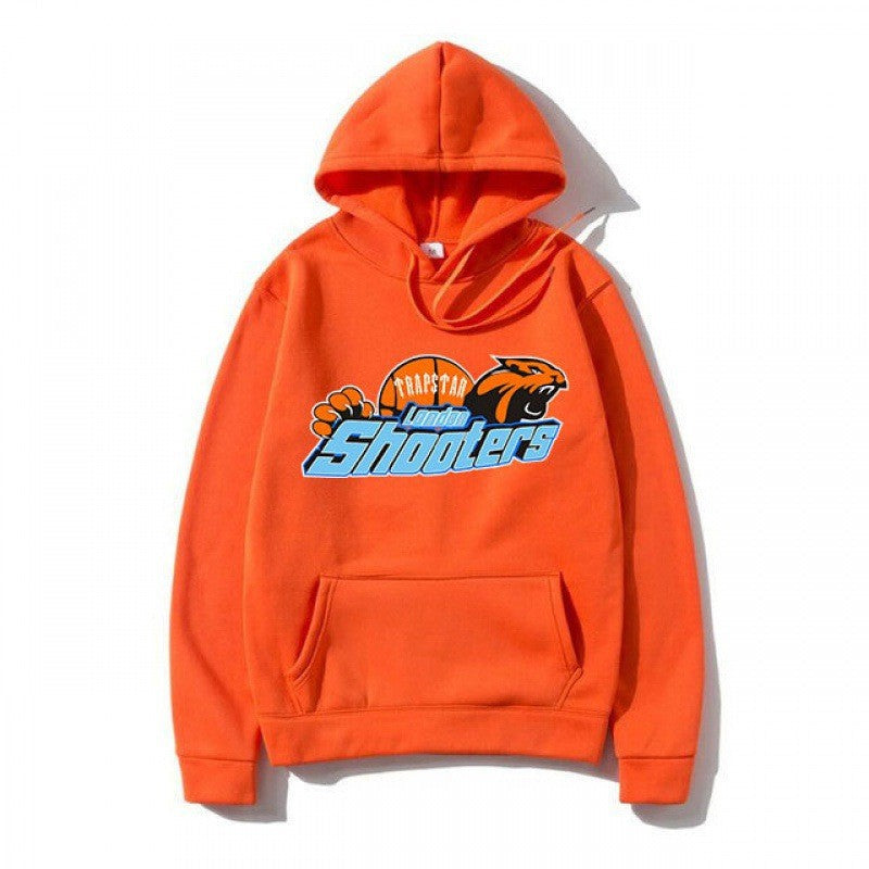 Hooded Sweatshirt Casual Loose Fit Long Sleeve Solid Color Pullover Top