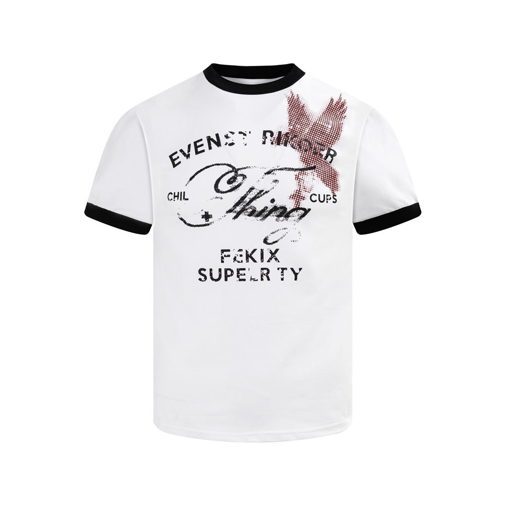 Letter graffiti T-shirt