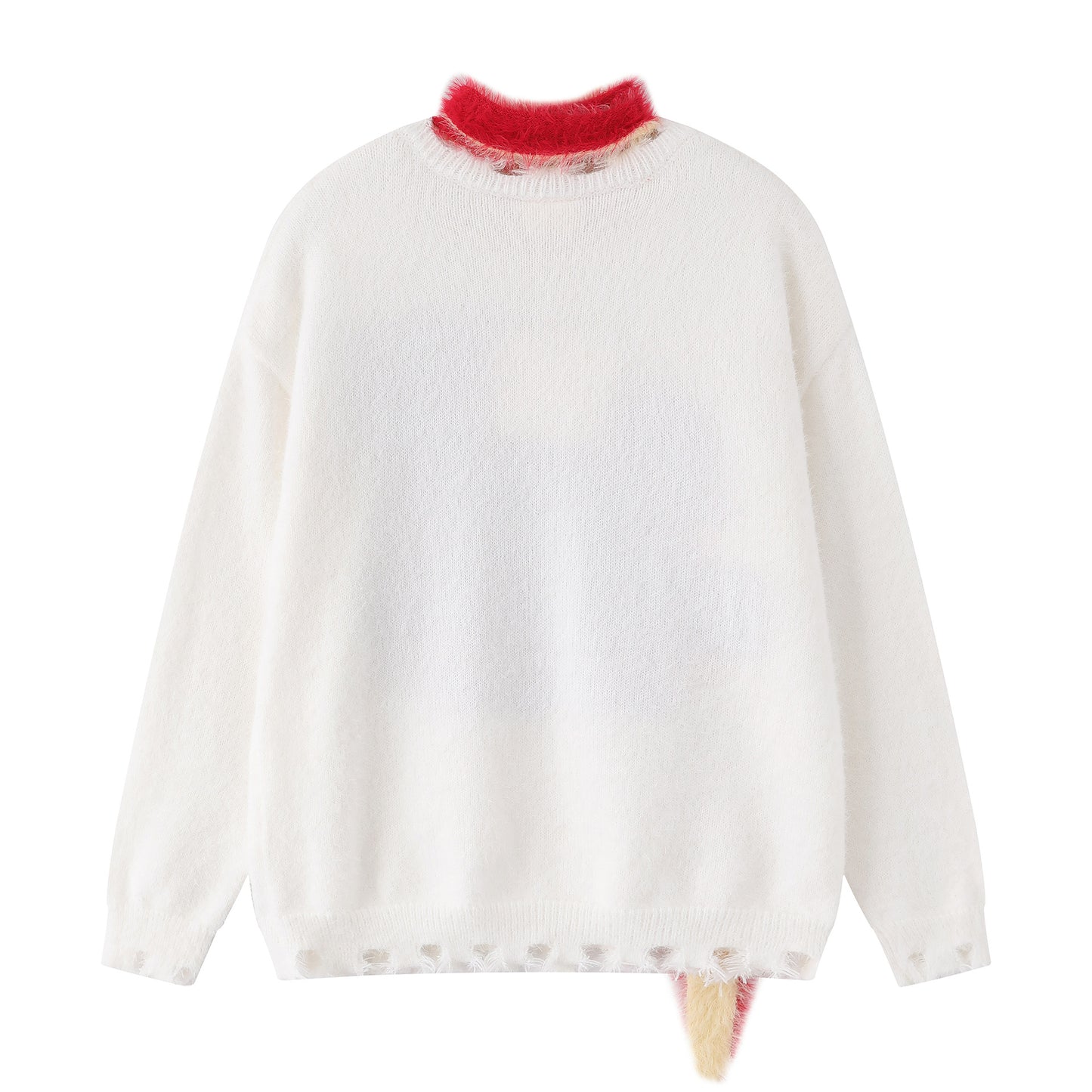 Scarf design sweater