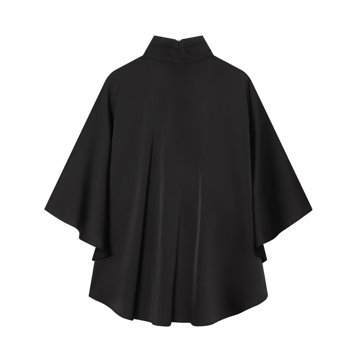 Loose and versatile cape thin top
