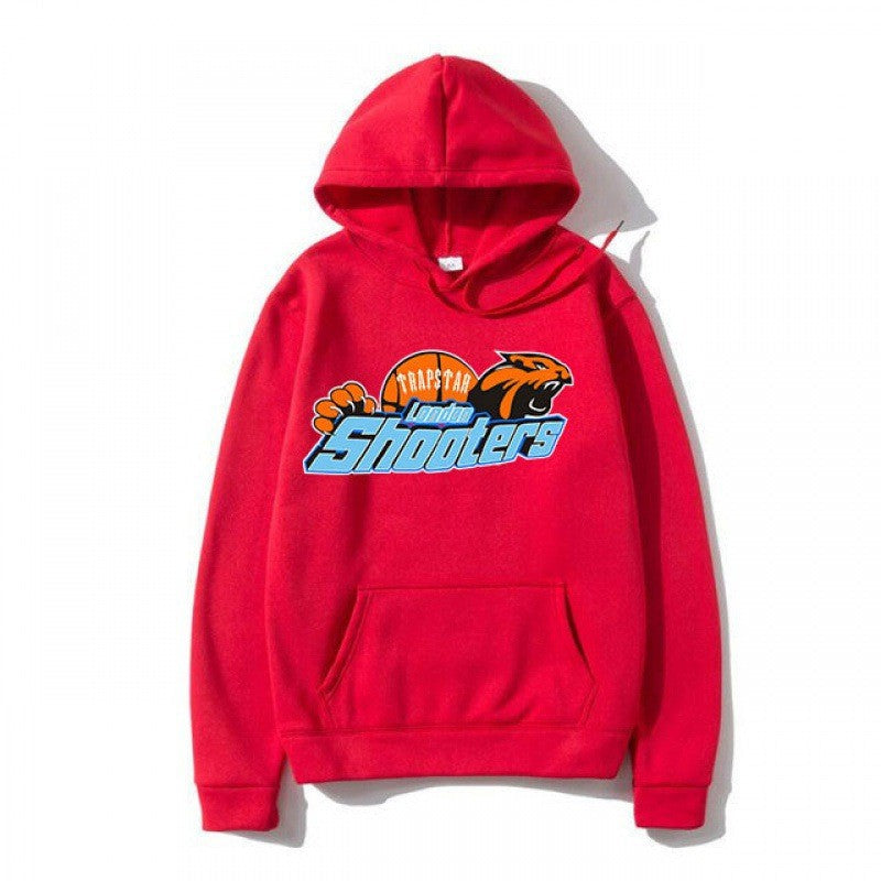Hooded Sweatshirt Casual Loose Fit Long Sleeve Solid Color Pullover Top