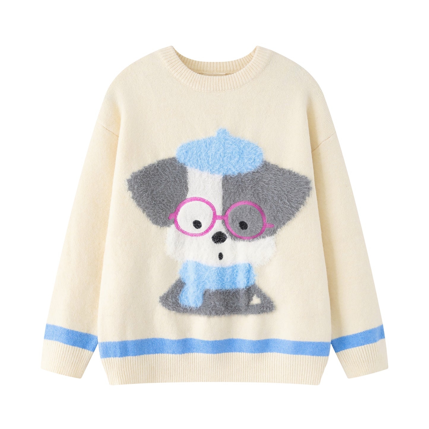 Big Head Plush Dog Sweater