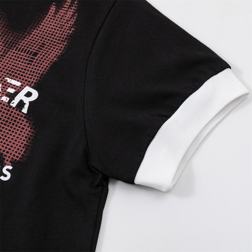 Letter graffiti T-shirt