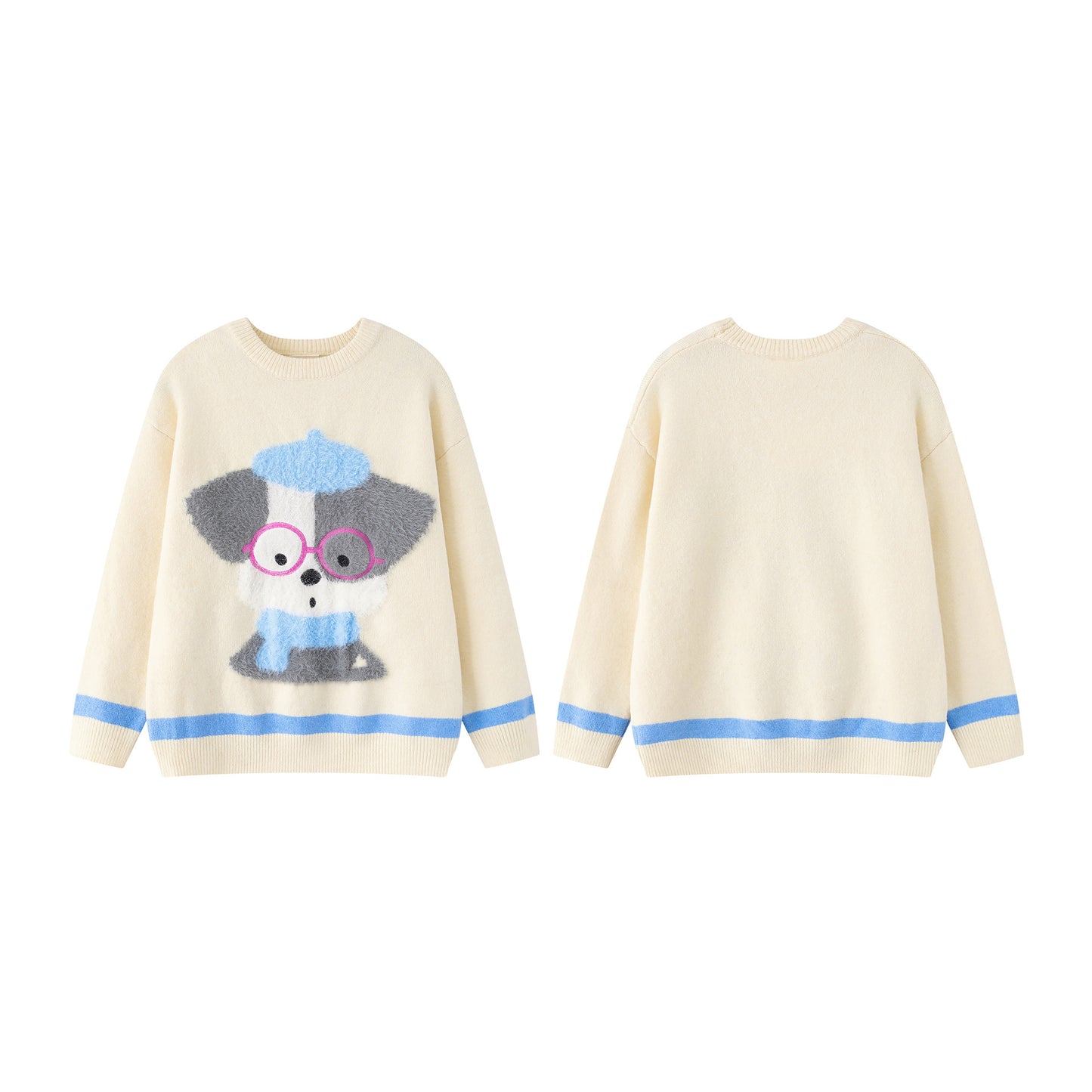 Big Head Plush Dog Sweater