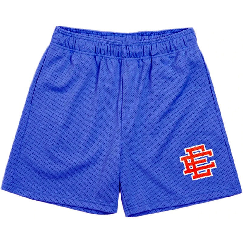 New Mens EE Mens Fitness Shorts Muscle Sports Running Quarters Mesh Breathable Shorts