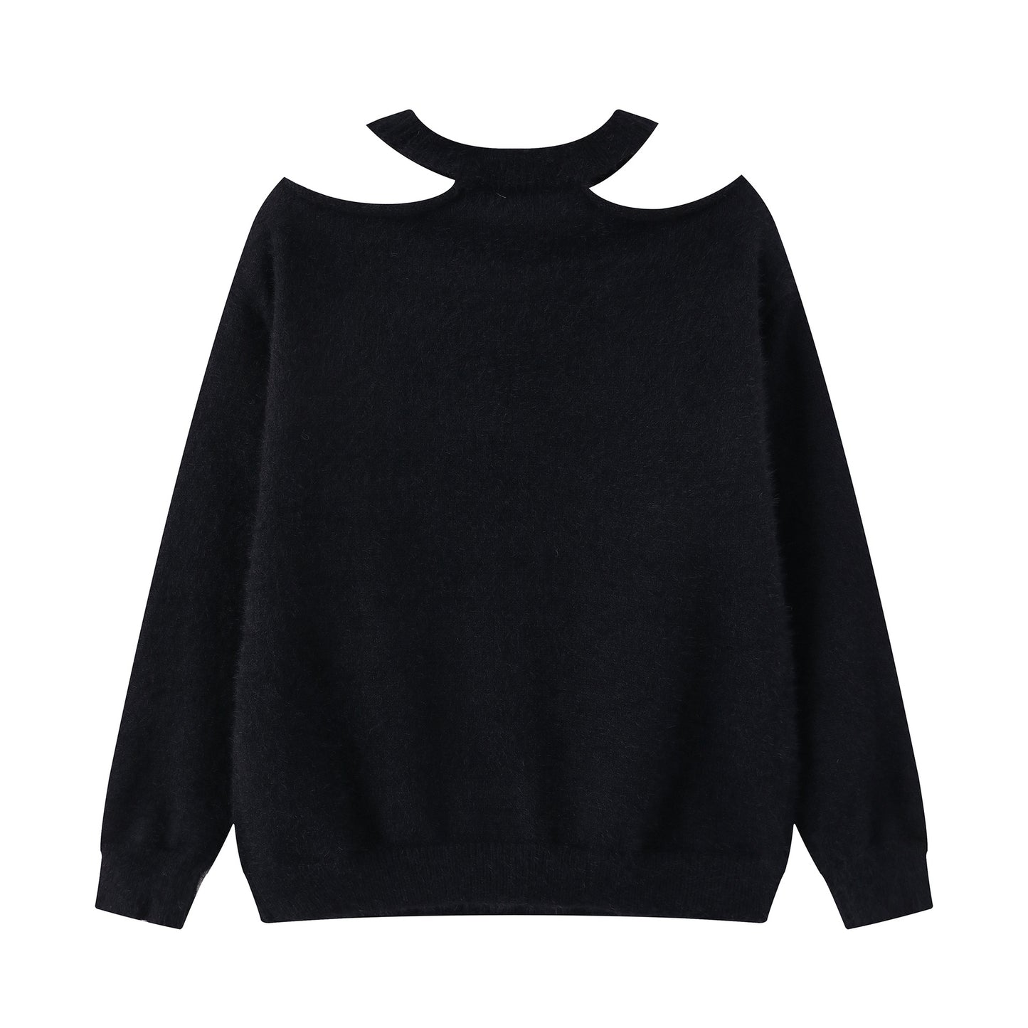Off shoulder design sweater