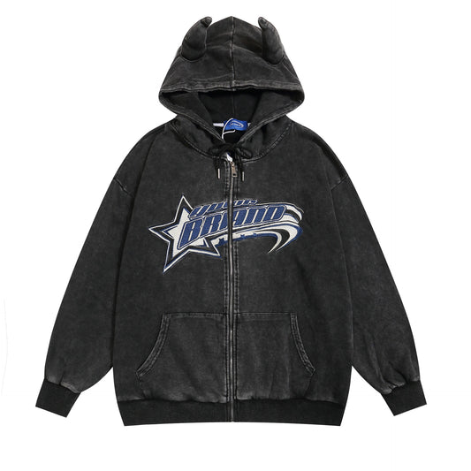 Make an old Devil's Corner hooded sweatshirt